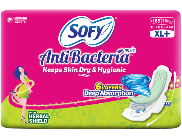 Sofy AntiBacteria Super XL+ 15 Pads