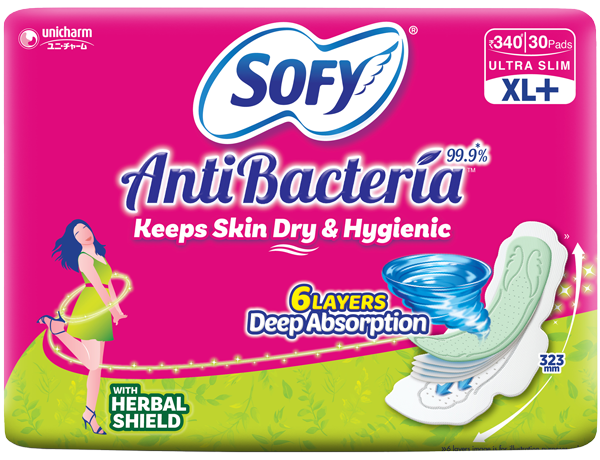 Sofy AntiBacteria Super XL+ 30 Pads