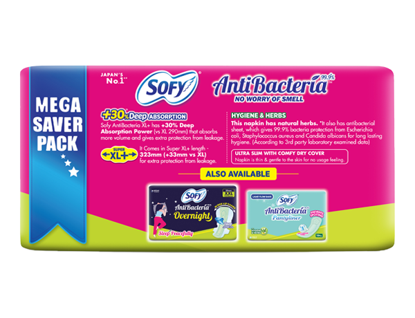 Buy Sofy Bodyfit Overnight Sanitary Napkin with Wings (XXXL) 3 pads Online  at Best Prices in India - JioMart.